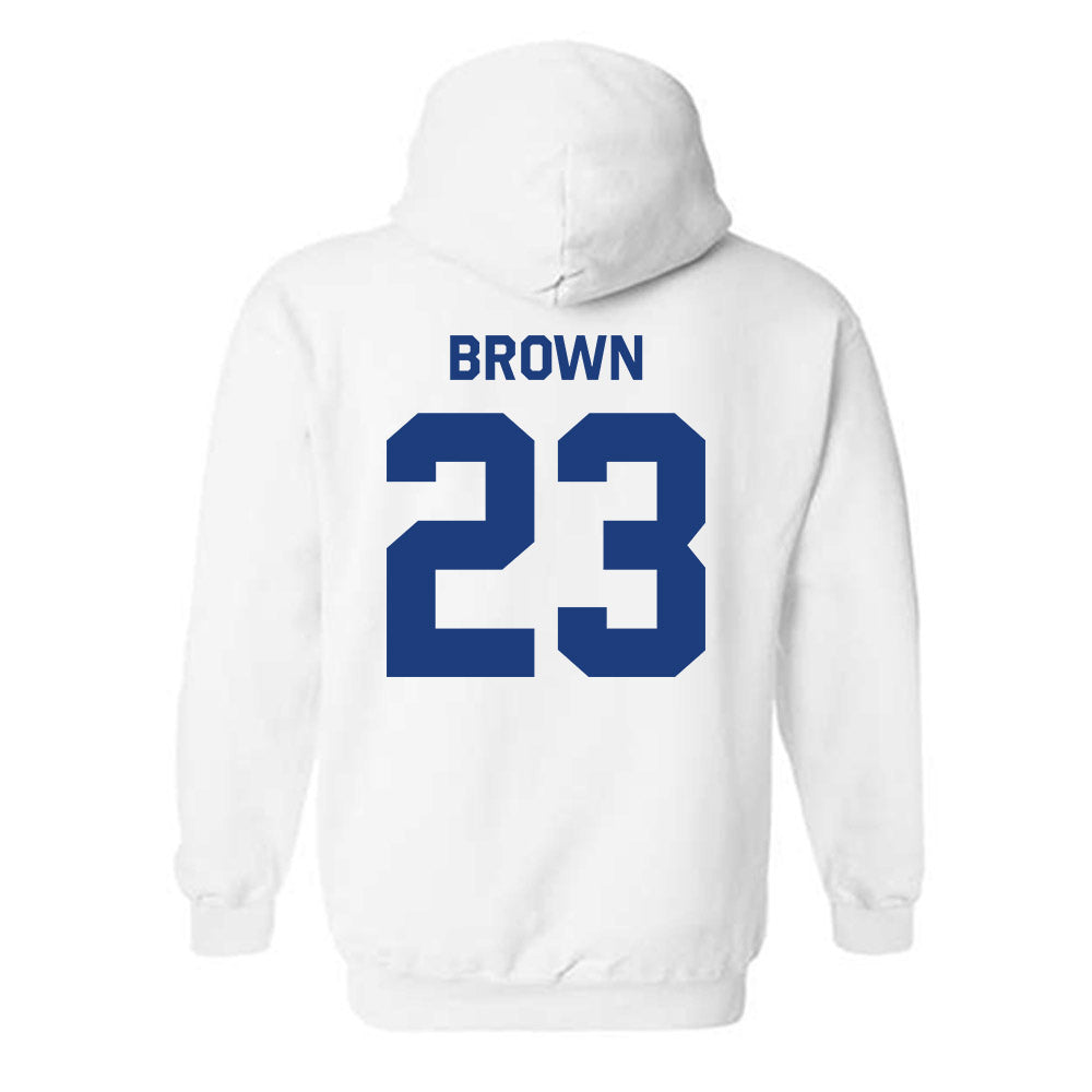 Florida - NCAA Men's Basketball : AJ Brown - Classic Shersey Hooded Sweatshirt-1