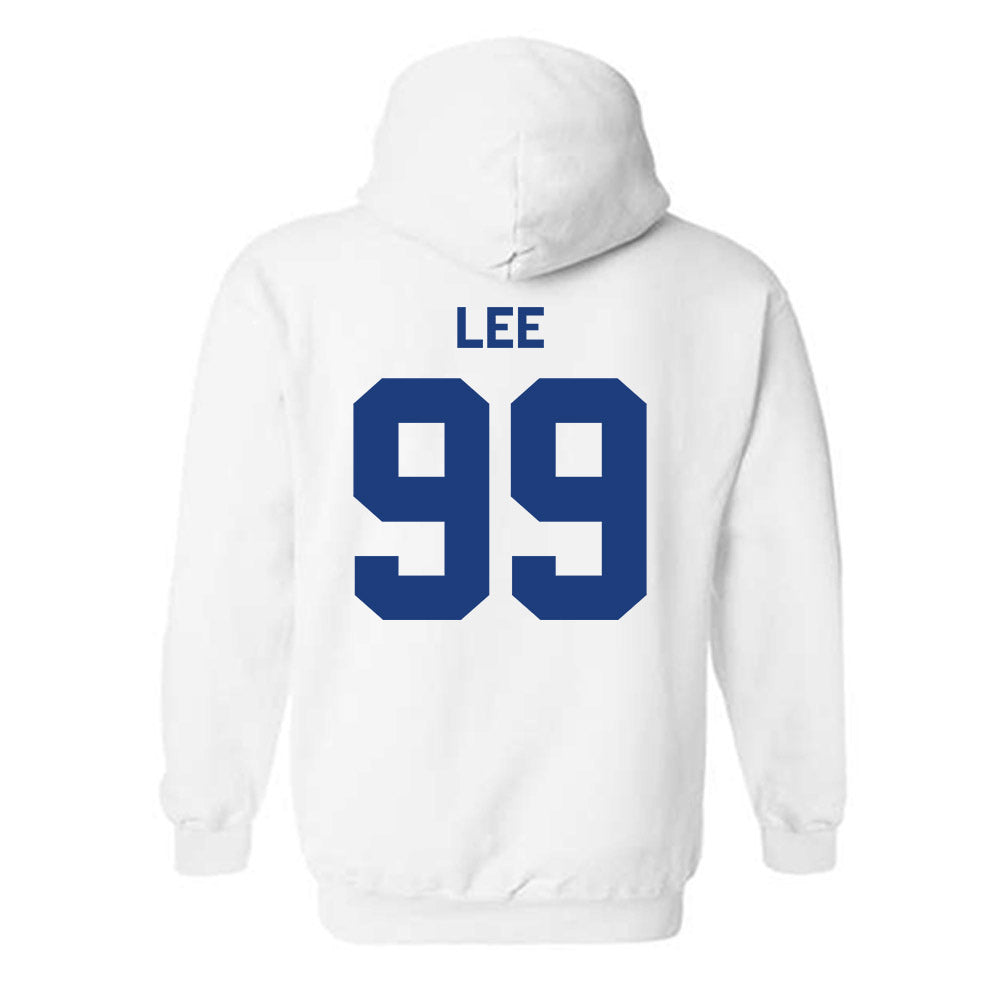 Florida - NCAA Men's Basketball : Xaivian Lee - Classic Shersey Hooded Sweatshirt-1