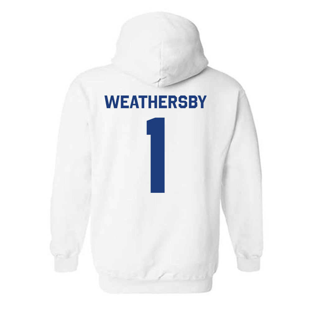 Florida - NCAA Women's Basketball : Jade Weathersby - Classic Shersey Hooded Sweatshirt-1