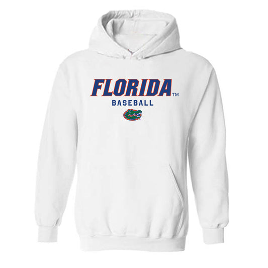 Florida - NCAA Baseball : William Barlow Jr. - Classic Shersey Hooded Sweatshirt-0