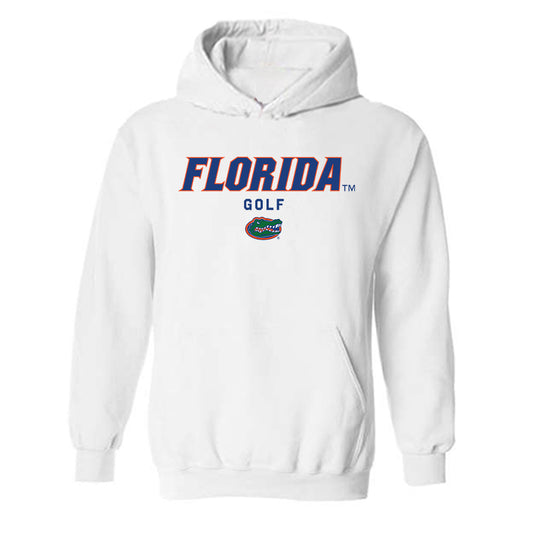 Florida - NCAA Men's Golf : Austin Perkins - Classic Shersey Hooded Sweatshirt-0
