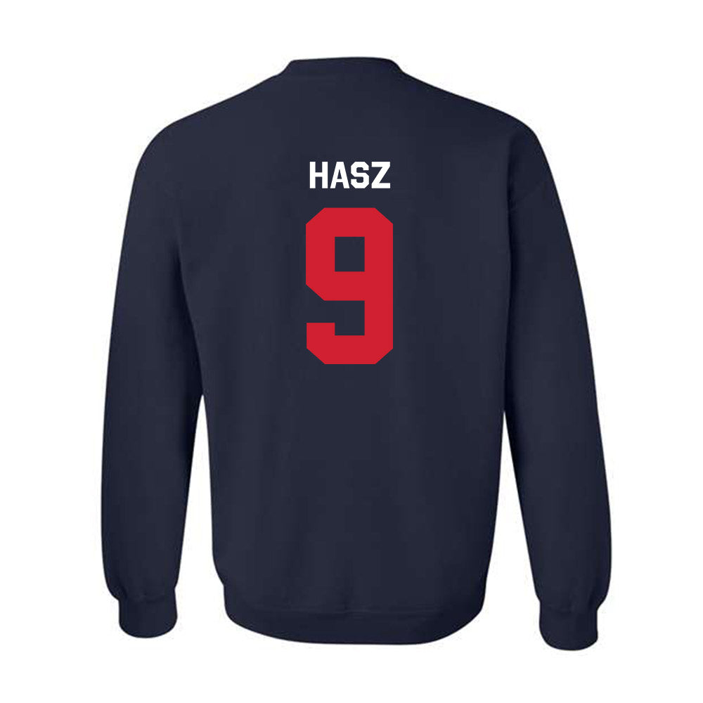 Ole Miss - NCAA Football : Luke Hasz - Classic Shersey Crewneck Sweatshirt-1