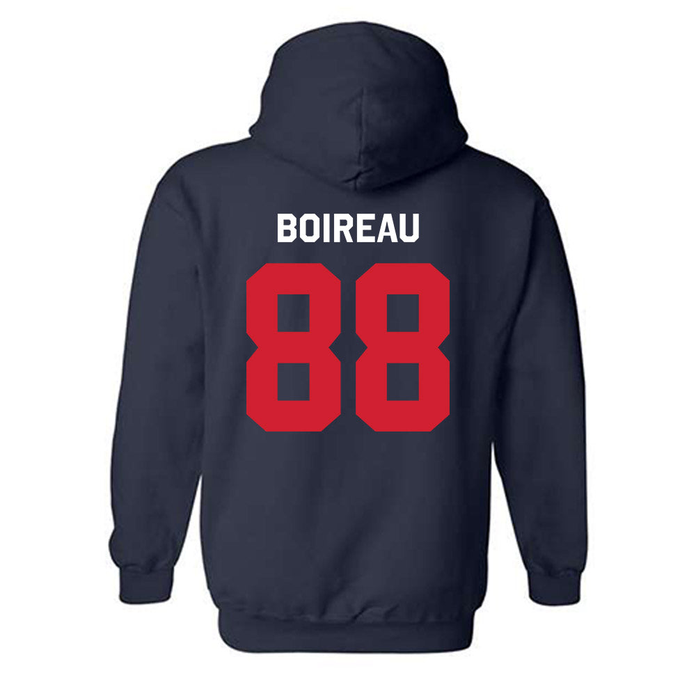 Ole Miss - NCAA Football : Michai Boireau - Classic Shersey Hooded Sweatshirt-1