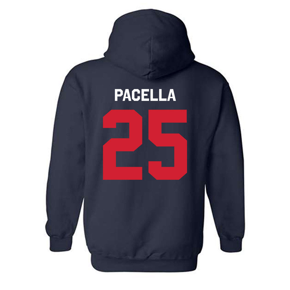 Ole Miss - NCAA Baseball : Daniel Pacella - Classic Shersey Hooded Sweatshirt-1