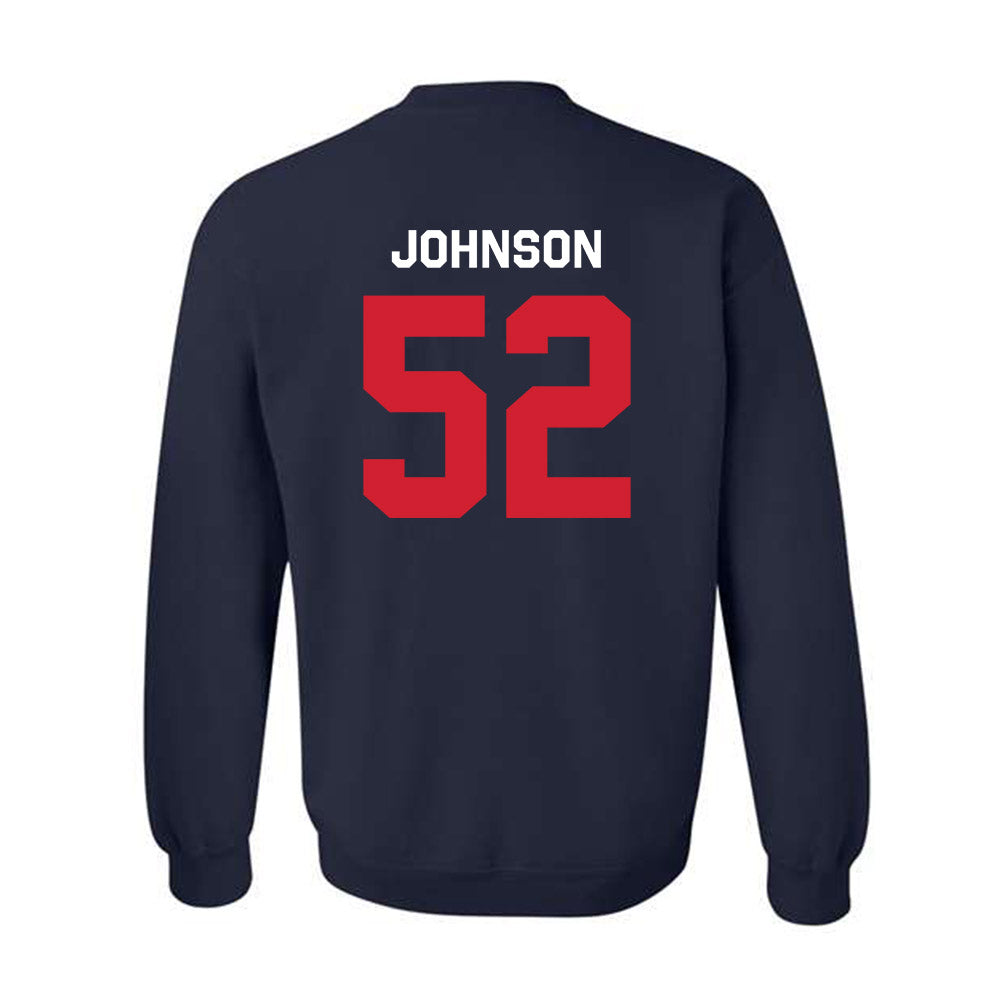 Ole Miss - NCAA Football : Cooper Johnson - Classic Shersey Crewneck Sweatshirt-1
