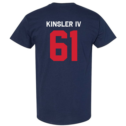 Ole Miss - NCAA Football : Tommy Kinsler IV - Classic Shersey T-Shirt-1