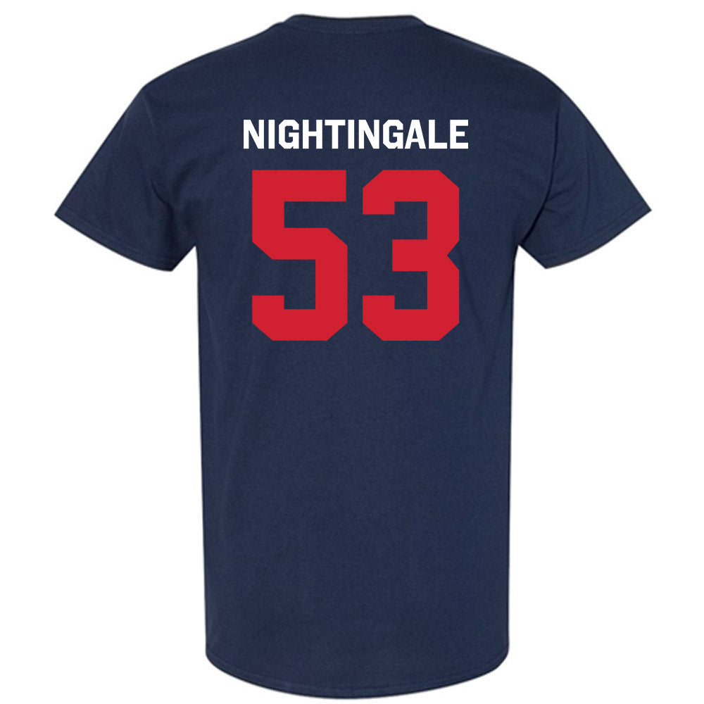 Ole Miss - NCAA Football : Trey Nightingale - Classic Shersey T-Shirt-1