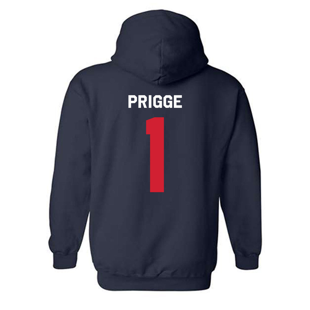Ole Miss - NCAA Women's Soccer : Taylor Prigge - Classic Shersey Hooded Sweatshirt-1