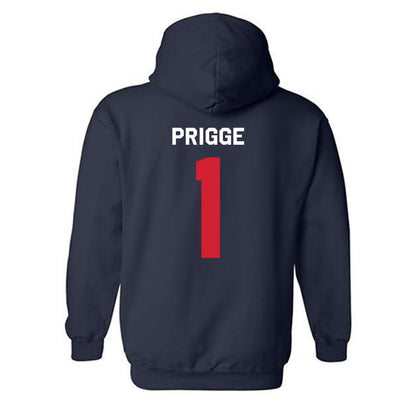 Ole Miss - NCAA Women's Soccer : Taylor Prigge - Classic Shersey Hooded Sweatshirt-1