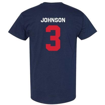 Ole Miss - NCAA Men's Basketball : Koren Johnson - Classic Shersey T-Shirt-1