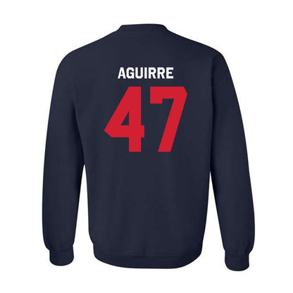 Ole Miss - NCAA Football : Anthony Aguirre - Classic Shersey Crewneck Sweatshirt-1