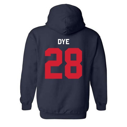 Ole Miss - NCAA Football : Joshua Dye - Classic Shersey Hooded Sweatshirt-1