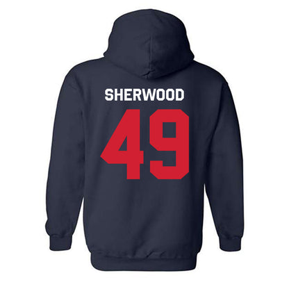 Ole Miss - NCAA Football : Kegan Sherwood - Classic Shersey Hooded Sweatshirt-1