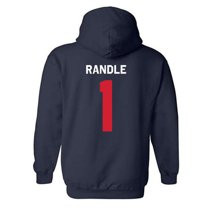 Ole Miss - NCAA Baseball : Brayden Randle - Classic Shersey Hooded Sweatshirt-1