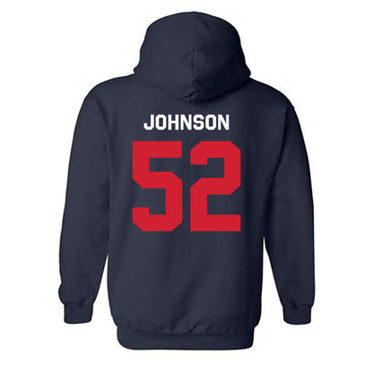 Ole Miss - NCAA Football : Cooper Johnson - Classic Shersey Hooded Sweatshirt-1