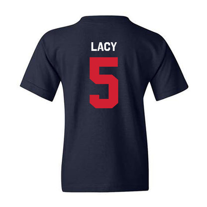Ole Miss - NCAA Football : Kewan Lacy - Classic Shersey Youth T-Shirt-1