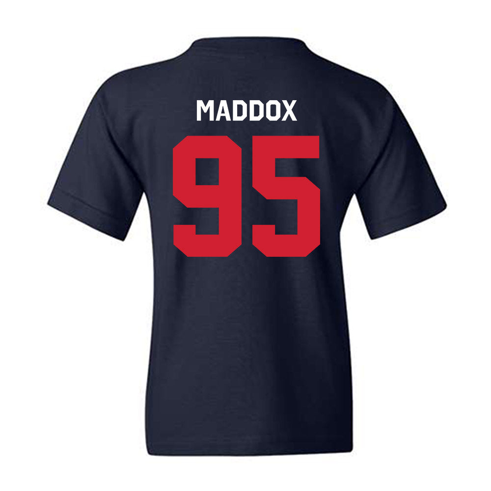 Ole Miss - NCAA Football : Andrew Maddox - Classic Shersey Youth T-Shirt-1