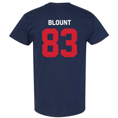 Ole Miss - NCAA Football : Levi Blount - Classic Shersey T-Shirt-1