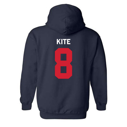 Ole Miss - NCAA Football : Antonio Kite - Classic Shersey Hooded Sweatshirt-1