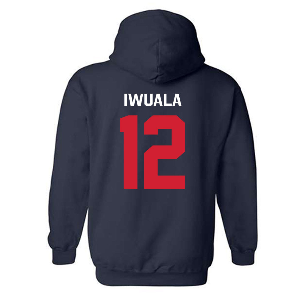 Ole Miss - NCAA Women's Basketball : Christeen Iwuala - Classic Shersey Hooded Sweatshirt-1