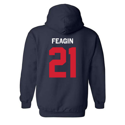 Ole Miss - NCAA Football : Tavoy Feagin - Classic Shersey Hooded Sweatshirt-1