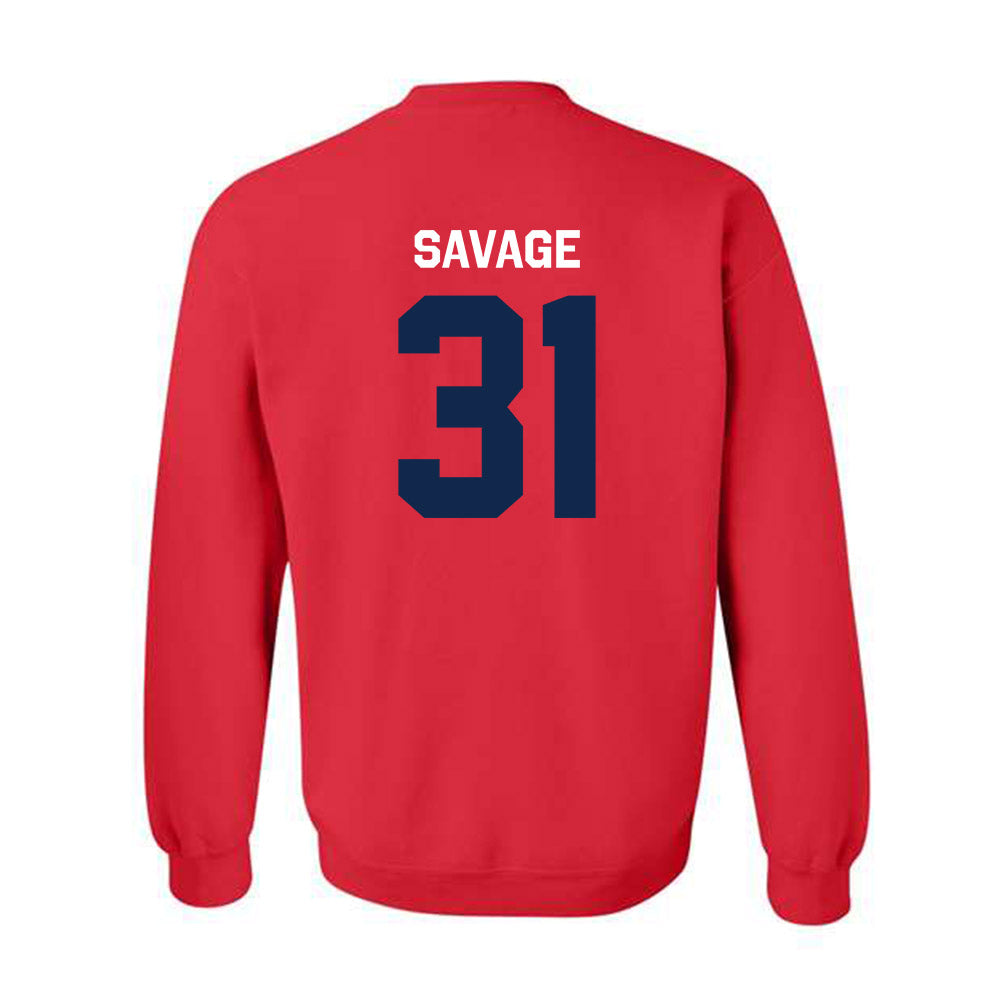 Ole Miss - NCAA Softball : Jada Savage - Classic Shersey Crewneck Sweatshirt-1