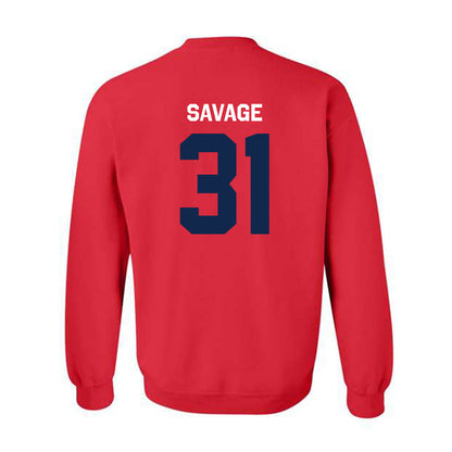 Ole Miss - NCAA Softball : Jada Savage - Classic Shersey Crewneck Sweatshirt-1