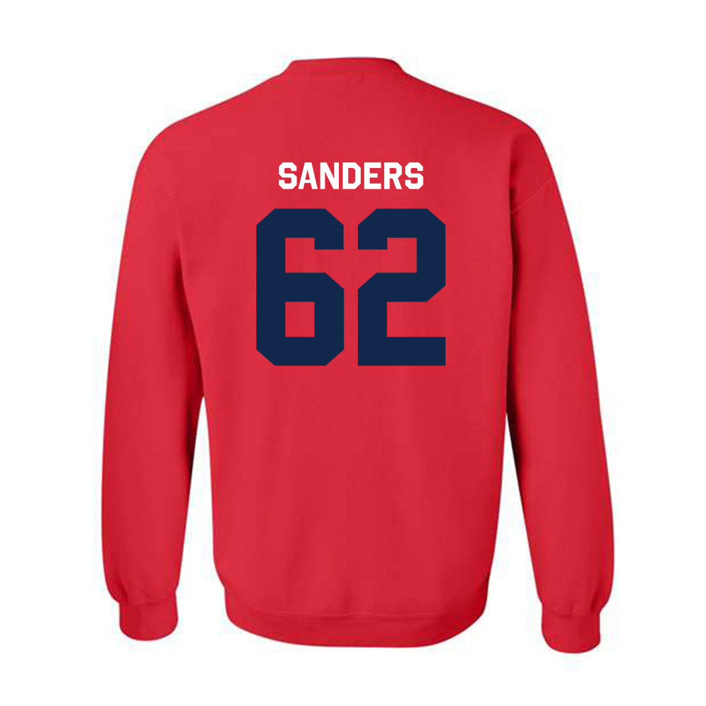 Ole Miss - NCAA Football : Brycen Sanders - Classic Shersey Crewneck Sweatshirt-1