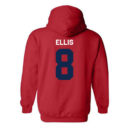 Ole Miss - NCAA Women's Volleyball : Caroline Ellis - Classic Shersey Hooded Sweatshirt-1