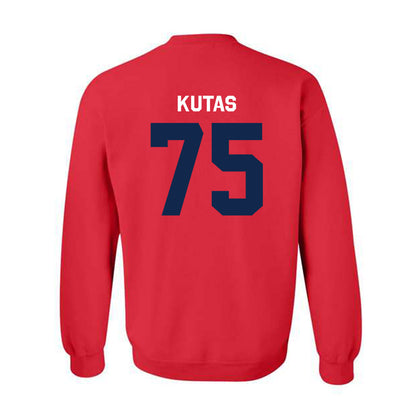 Ole Miss - NCAA Football : Patrick Kutas - Classic Shersey Crewneck Sweatshirt-1
