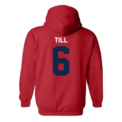 Ole Miss - NCAA Softball : Kaidance Till - Classic Shersey Hooded Sweatshirt-1