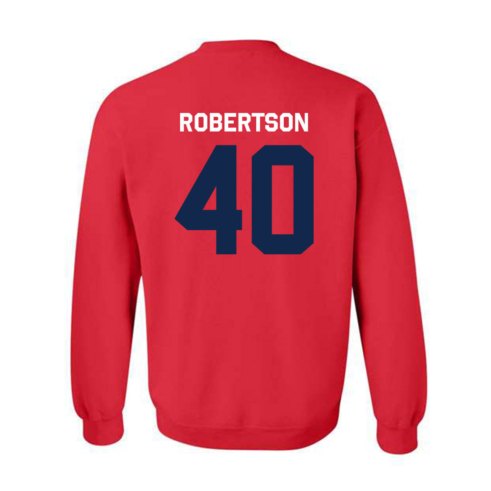 Ole Miss - NCAA Baseball : JP Robertson - Classic Shersey Crewneck Sweatshirt-1