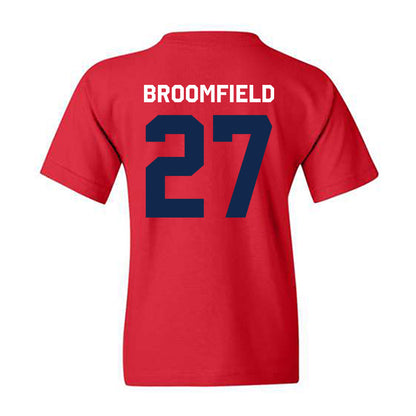 Ole Miss - NCAA Football : Pat Broomfield - Classic Shersey Youth T-Shirt-1