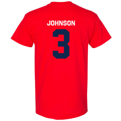 Ole Miss - NCAA Men's Basketball : Koren Johnson - Classic Shersey T-Shirt-1