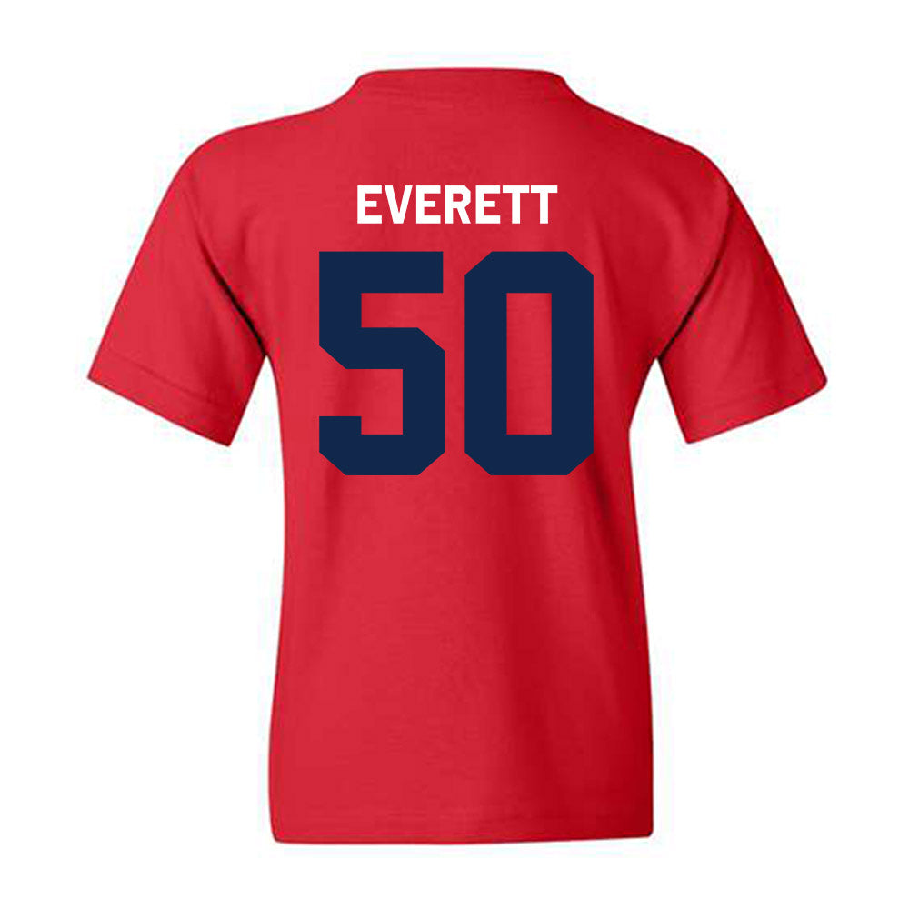 Ole Miss - NCAA Football : Troy Everett - Classic Shersey Youth T-Shirt-1