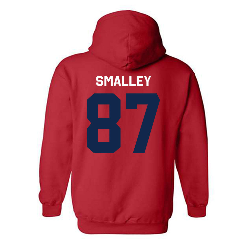 Ole Miss - NCAA Football : Wyatt Smalley - Classic Shersey Hooded Sweatshirt-1