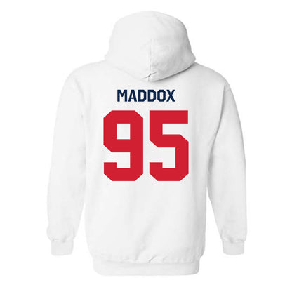 Ole Miss - NCAA Football : Andrew Maddox - Classic Shersey Hooded Sweatshirt-1