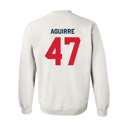 Ole Miss - NCAA Football : Anthony Aguirre - Classic Shersey Crewneck Sweatshirt-1