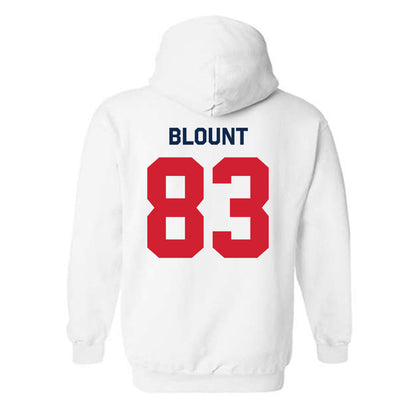 Ole Miss - NCAA Football : Levi Blount - Classic Shersey Hooded Sweatshirt-1