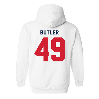 Ole Miss - NCAA Football : Tah'J Butler - Classic Shersey Hooded Sweatshirt-2