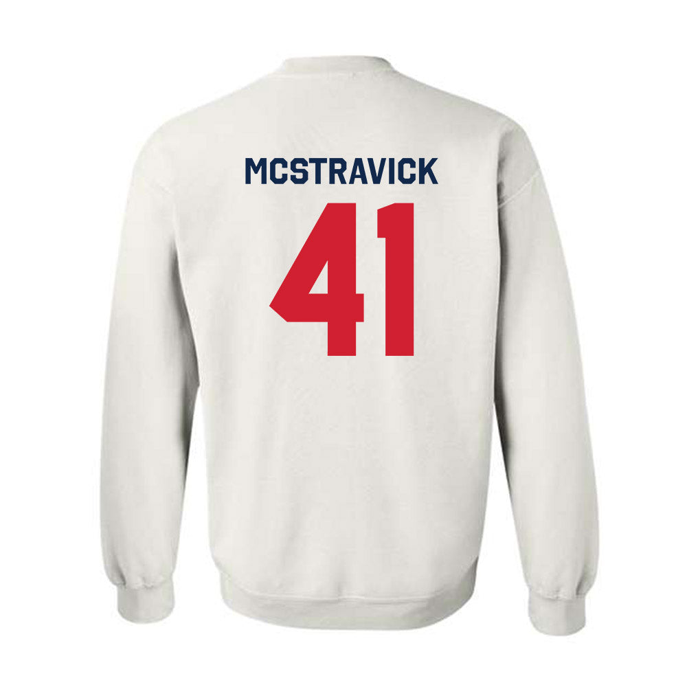 Ole Miss - NCAA Football : Peter Mcstravick - Classic Shersey Crewneck Sweatshirt-2