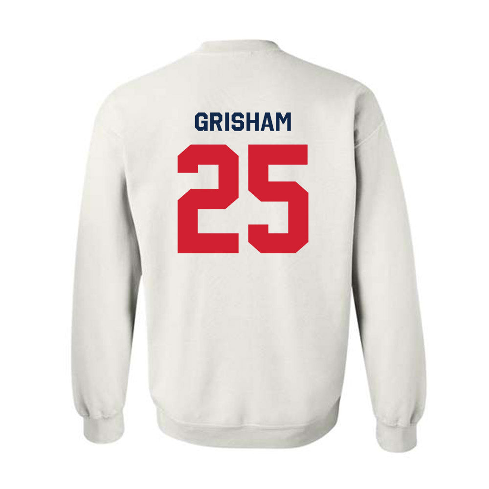 Ole Miss - NCAA Softball : Tenly Grisham - Classic Shersey Crewneck Sweatshirt-1