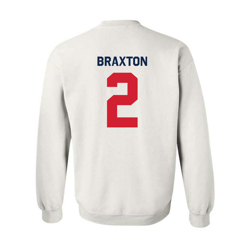 Ole Miss - NCAA Football : Jaylon Braxton - Classic Shersey Crewneck Sweatshirt-1