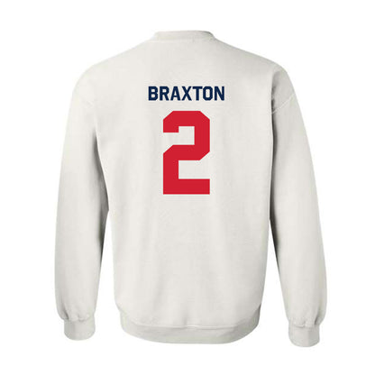 Ole Miss - NCAA Football : Jaylon Braxton - Classic Shersey Crewneck Sweatshirt-1