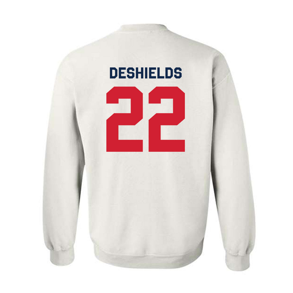 Ole Miss - NCAA Women's Basketball : Denim DeShields - Classic Shersey Crewneck Sweatshirt-1