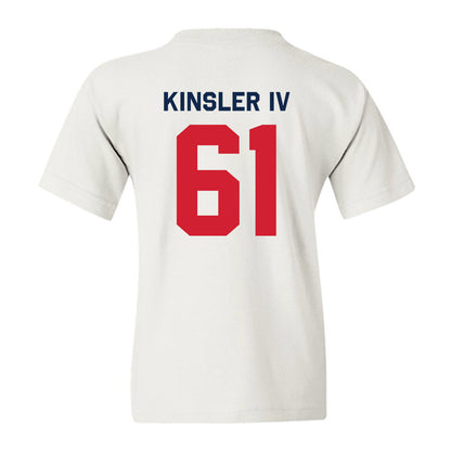 Ole Miss - NCAA Football : Tommy Kinsler IV - Classic Shersey Youth T-Shirt-2