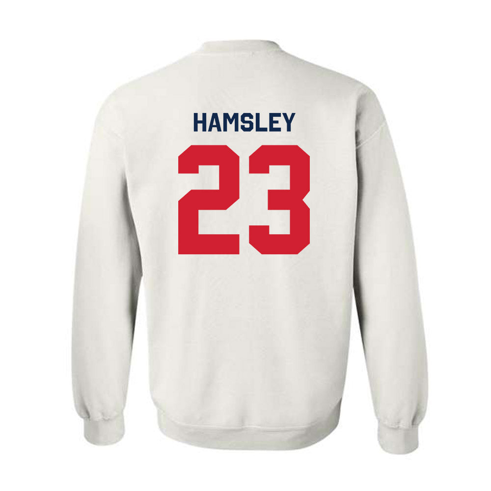 Ole Miss - NCAA Football : George Hamsley - Classic Shersey Crewneck Sweatshirt-1
