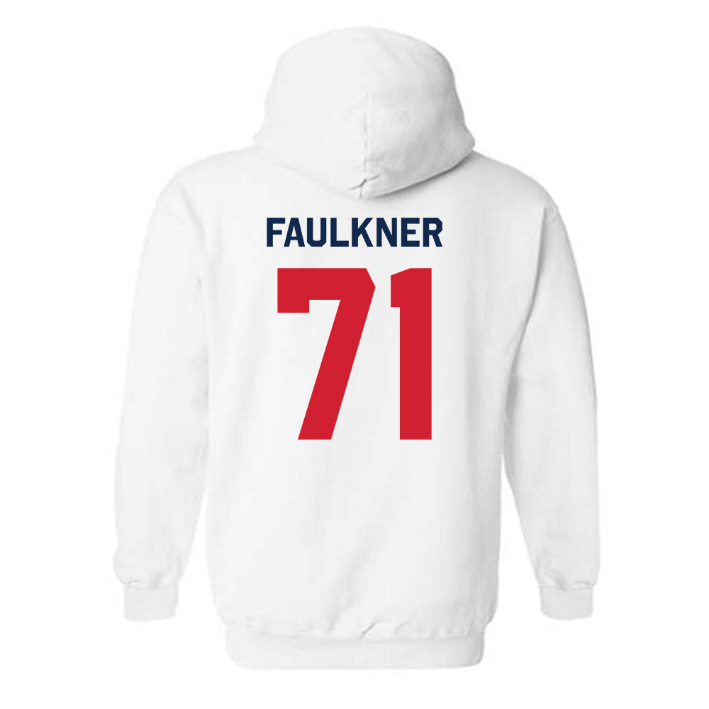 Ole Miss - NCAA Football : Emanuel Faulkner - Classic Shersey Hooded Sweatshirt-1