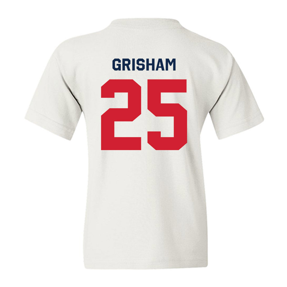 Ole Miss - NCAA Softball : Tenly Grisham - Classic Shersey Youth T-Shirt-1