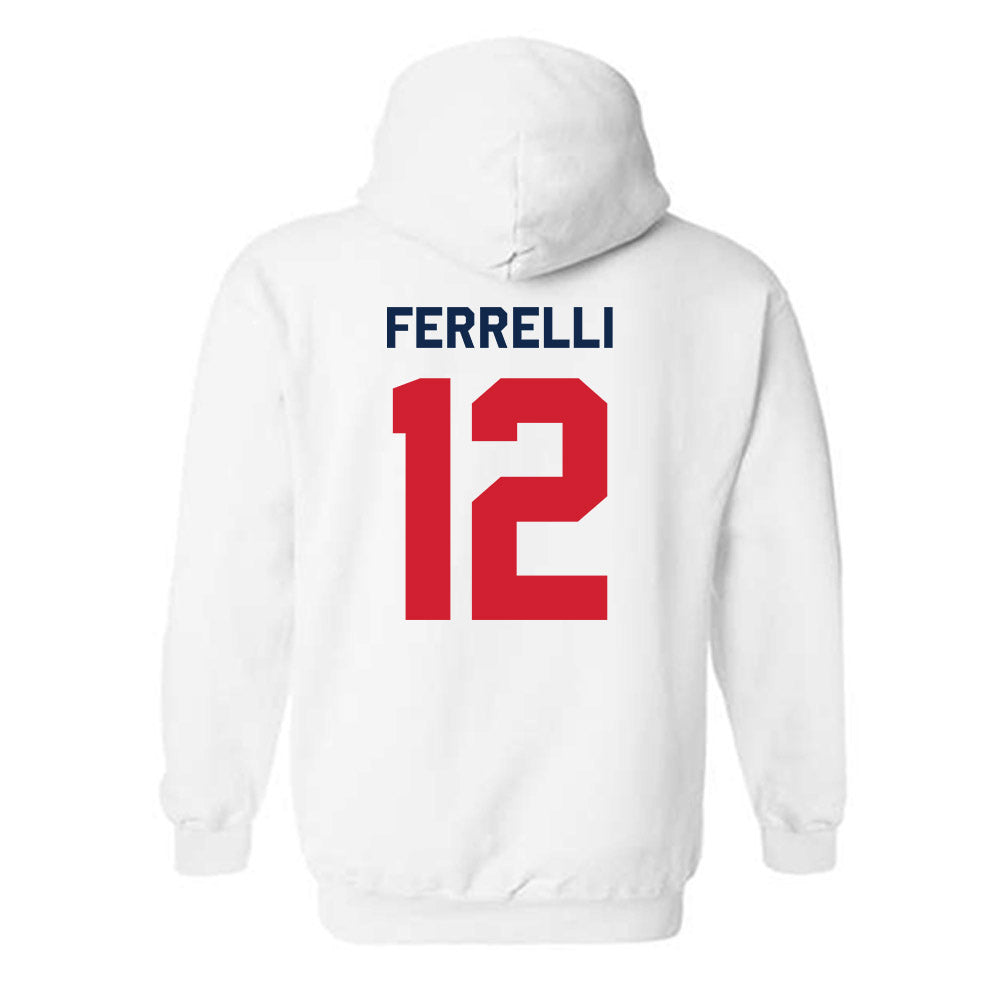 Ole Miss - NCAA Football : Luke Ferrelli - Classic Shersey Hooded Sweatshirt-2